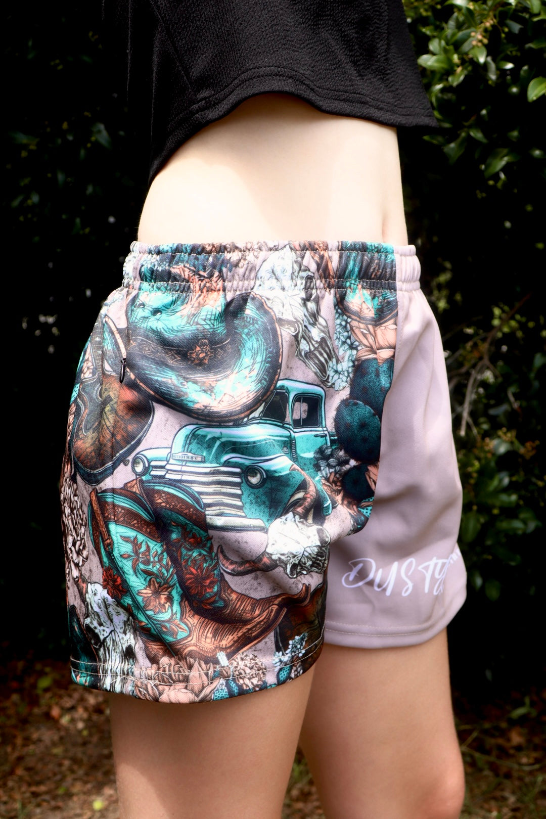 "Western Blues" Rugby Shorts