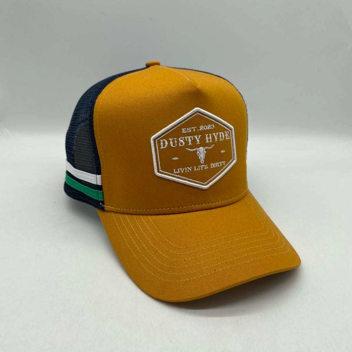 Dusty Classic "Green/Gold Trucker"