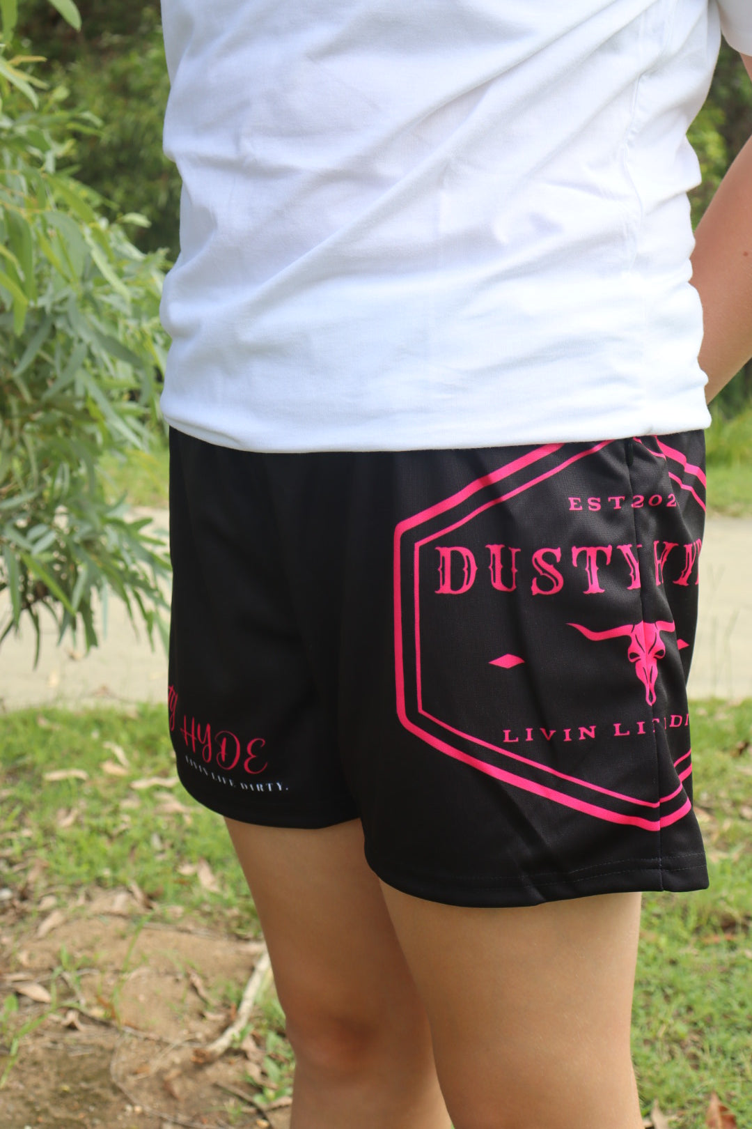 "Pink Classic" Rugby Shorts