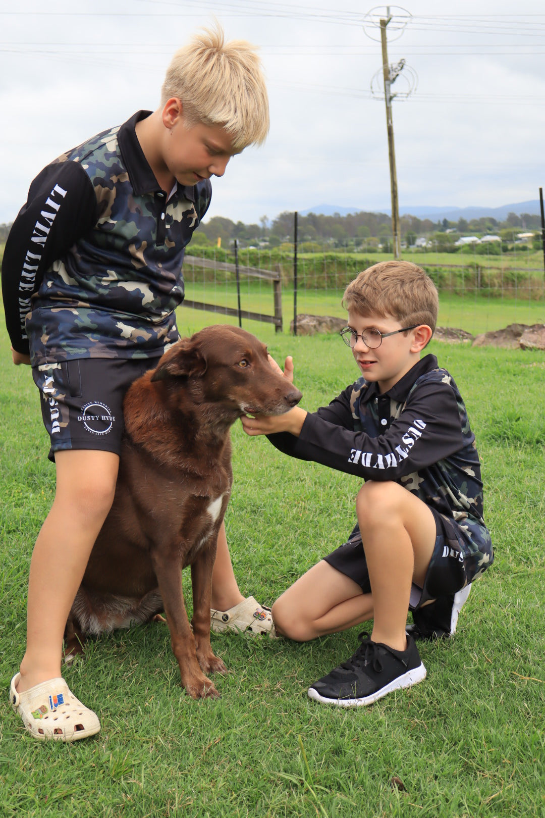 WILD Camo - Kids - Adventure/Fishing Shirt