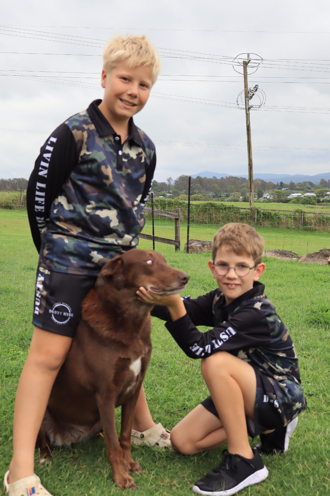 WILD Camo - Kids - Adventure/Fishing Shirt