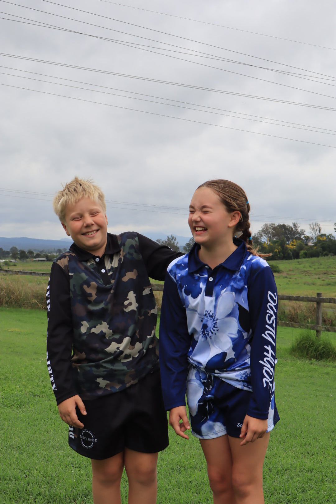 WILD Camo Rugby Shorts - Kids